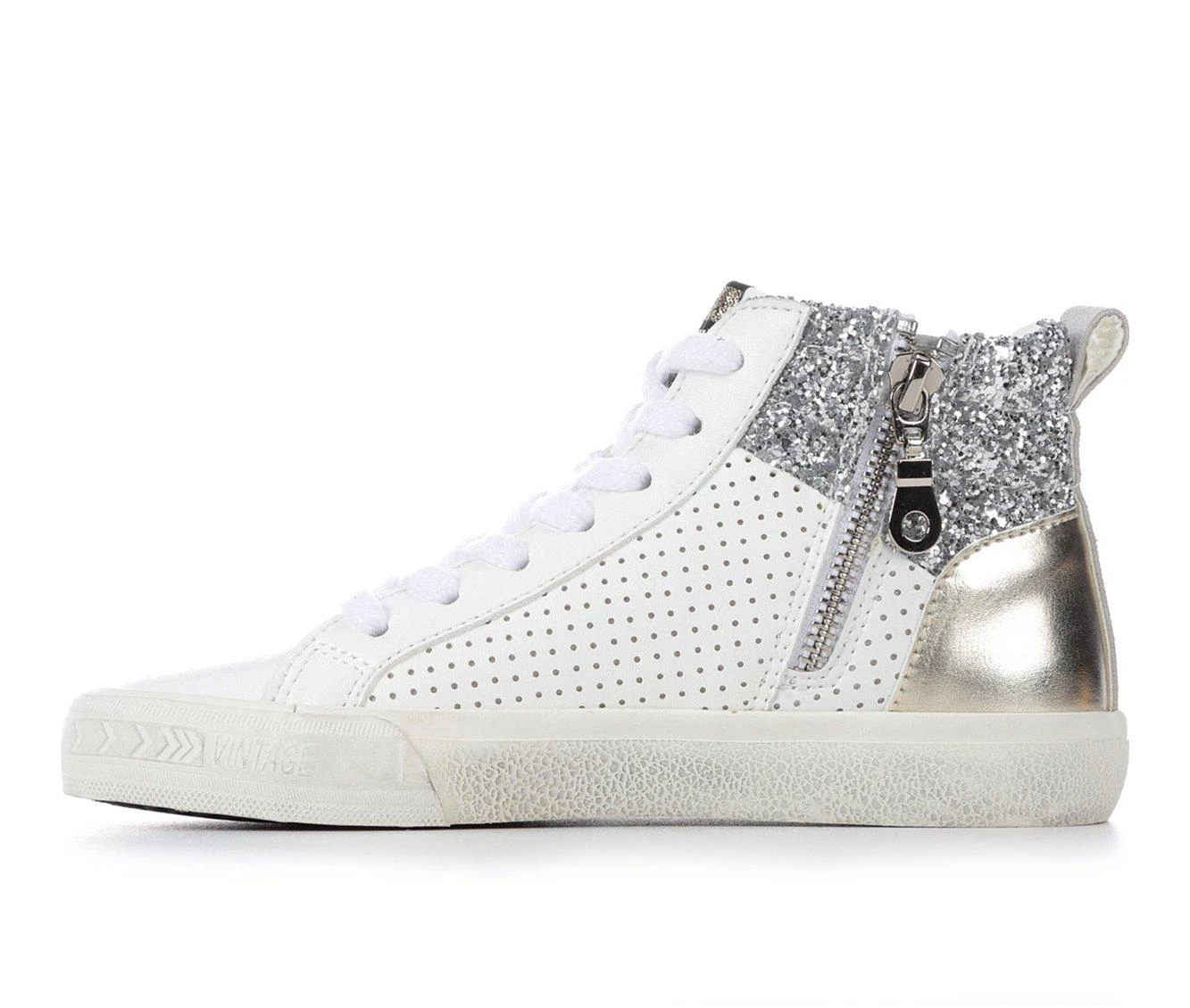 Girls' VINTAGE HAVANA Little Kid & Big Kid Wilma Mid-Top Sneakers 4 Girls' VINTAGE HAVANA Little Kid & Big Kid Wilma Mid-Top Sneakers - Image 4