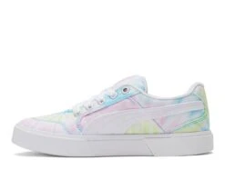 Girls' Puma C-REY Canvas Tie Dye Jr. Girls Sneakers 9 Girls' Puma C-REY Canvas Tie Dye Jr. Girls Sneakers -Shoe Carnival Sales 3 124