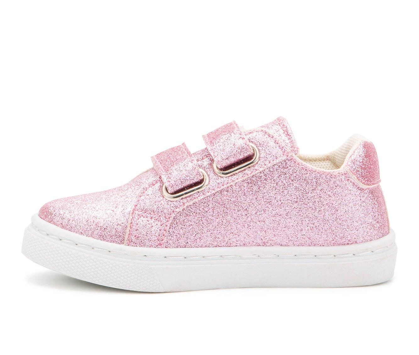 Girls' Olivia Miller Toddler Shimmering Heart Sneakers 4 Girls' Olivia Miller Toddler Shimmering Heart Sneakers - Image 4