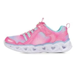 Girls' Skechers Little Kid & Big Kid Heart Lights Rainbow Lux Light-Up Sneakers -Shoe Carnival Sales 3 175