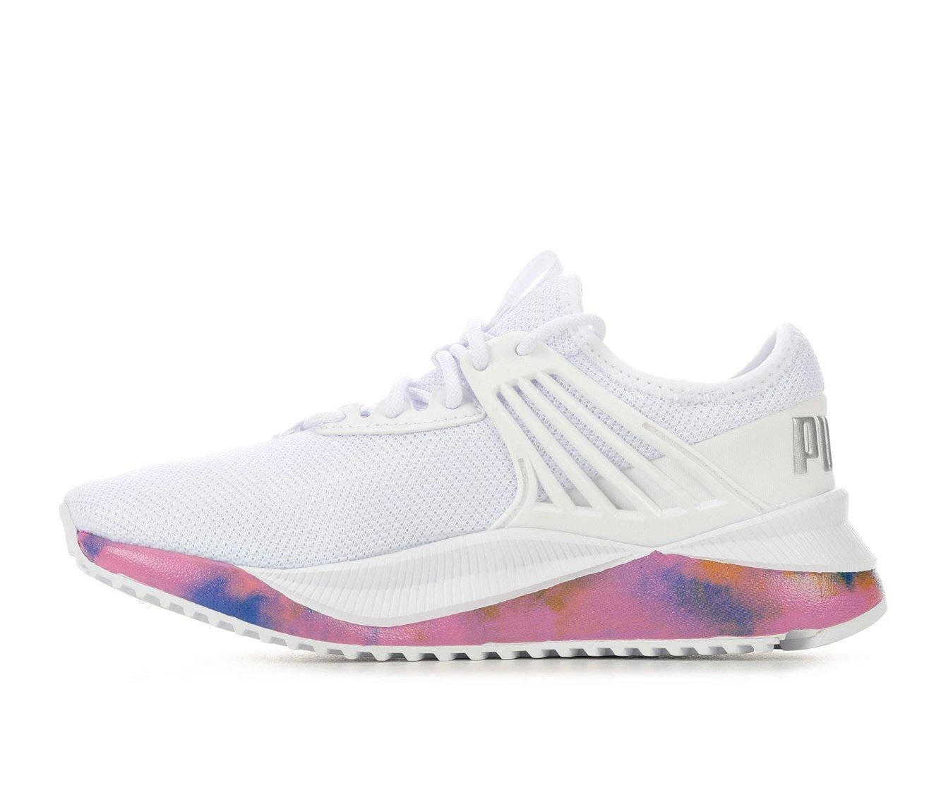 Girls' Puma Big Kid Puma Pacer Future Bleached Running Shoes 4 Girls' Puma Big Kid Puma Pacer Future Bleached Running Shoes - Image 4