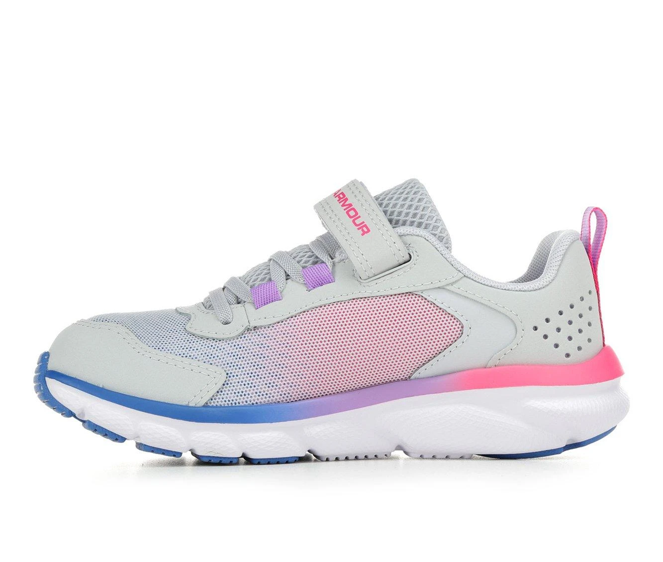Girls' Under Armour Little Kid Assert 9 Wide Running Shoes 4 Girls' Under Armour Little Kid Assert 9 Wide Running Shoes - Image 4