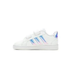 Girls' Adidas Infant & Toddler Grand Court Sneakers -Shoe Carnival Sales 3 44