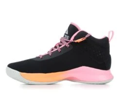 Girls' Adidas Little Kid & Big Kid Cross 'Em Up Wide Width Basketball Shoes -Shoe Carnival Sales 3 454