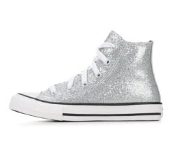 Girls' Converse Little Kid Chuck Taylor All Star Glitter High-Top Sneakers -Shoe Carnival Sales 3 504