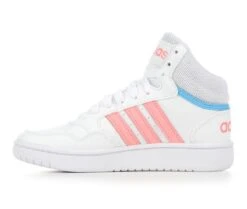 Girls' Adidas Little Kid & Big Kid Hoops Mid 3.0 Sneakers -Shoe Carnival Sales 3 544