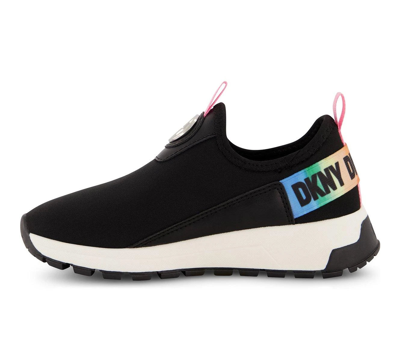 Girls' DKNY Little Kid & Big Kid Danni Rainbow Sneakers 4 Girls' DKNY Little Kid & Big Kid Danni Rainbow Sneakers - Image 4