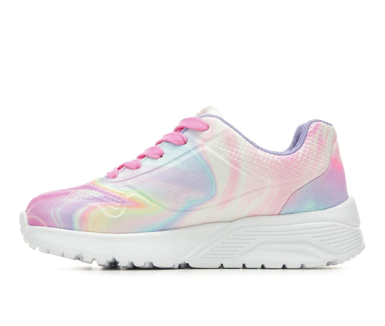 Girls' Skechers Little Kid & Big Kid Uno Lite Swirlified Wedge Sneakers 4 Girls' Skechers Little Kid & Big Kid Uno Lite Swirlified Wedge Sneakers - Image 4