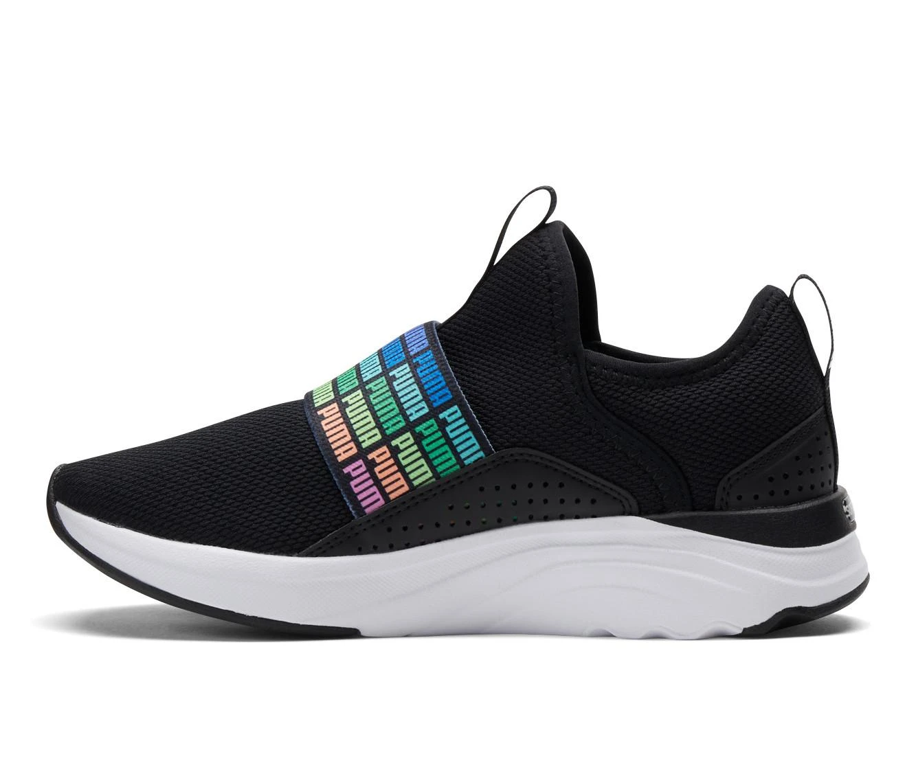 Girls' Puma Big Kid Softride Sophia Slip On Repeat Running Shoes 4 Girls' Puma Big Kid Softride Sophia Slip On Repeat Running Shoes - Image 4