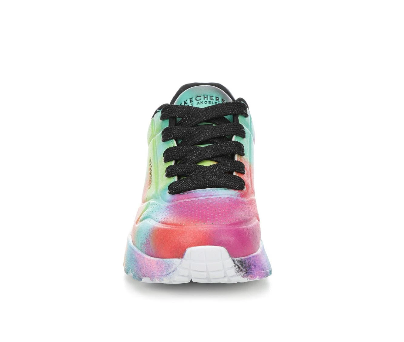 Girls' Skechers Little Kid & Big Kid Uno Lite Splatter Wedge Sneakers 5 Girls' Skechers Little Kid & Big Kid Uno Lite Splatter Wedge Sneakers - Image 5
