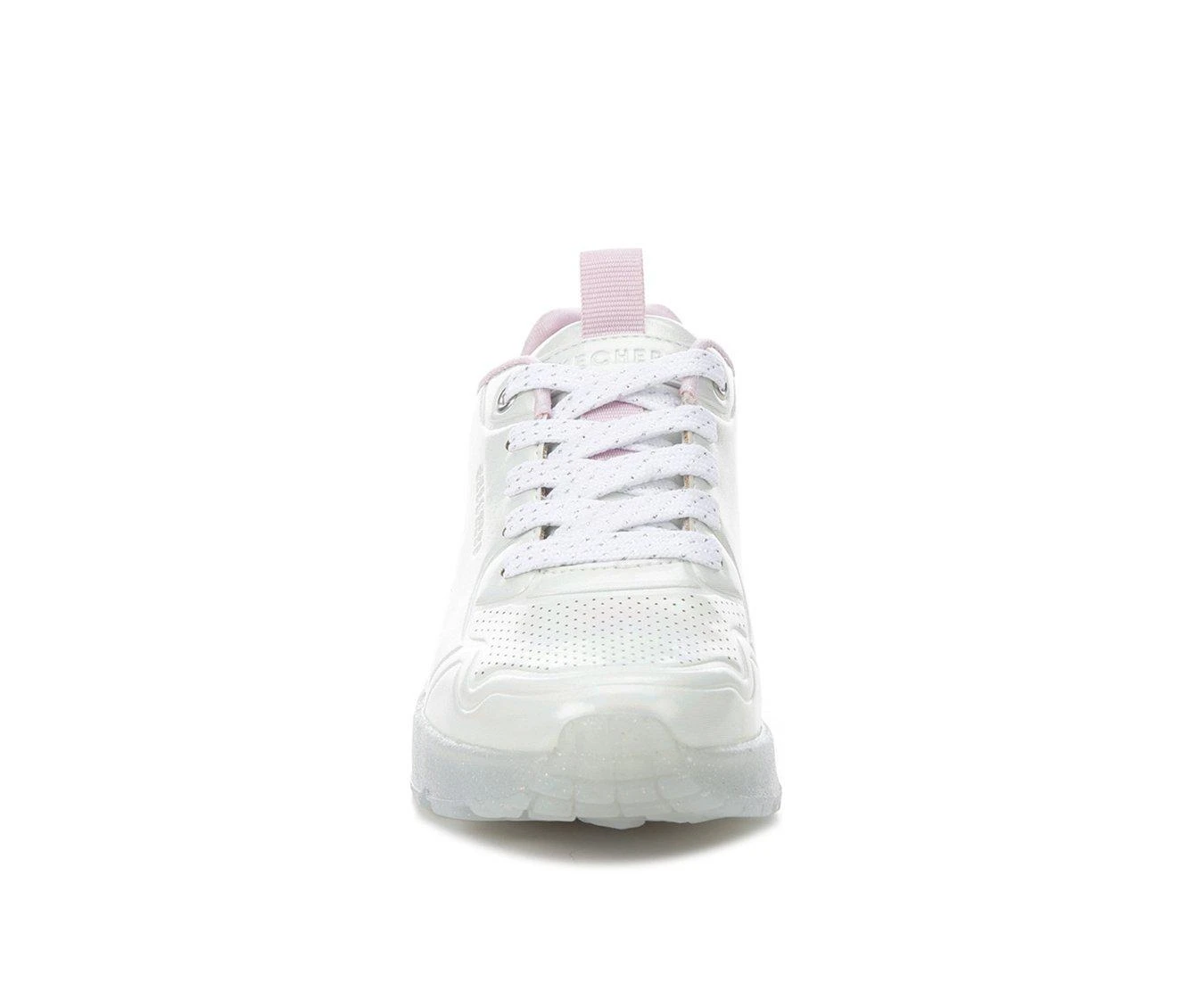 Girls' Skechers Little Kid & Big Kid Uno Ice Prism Luxe Wedge Sneakers 5 Girls' Skechers Little Kid & Big Kid Uno Ice Prism Luxe Wedge Sneakers - Image 5