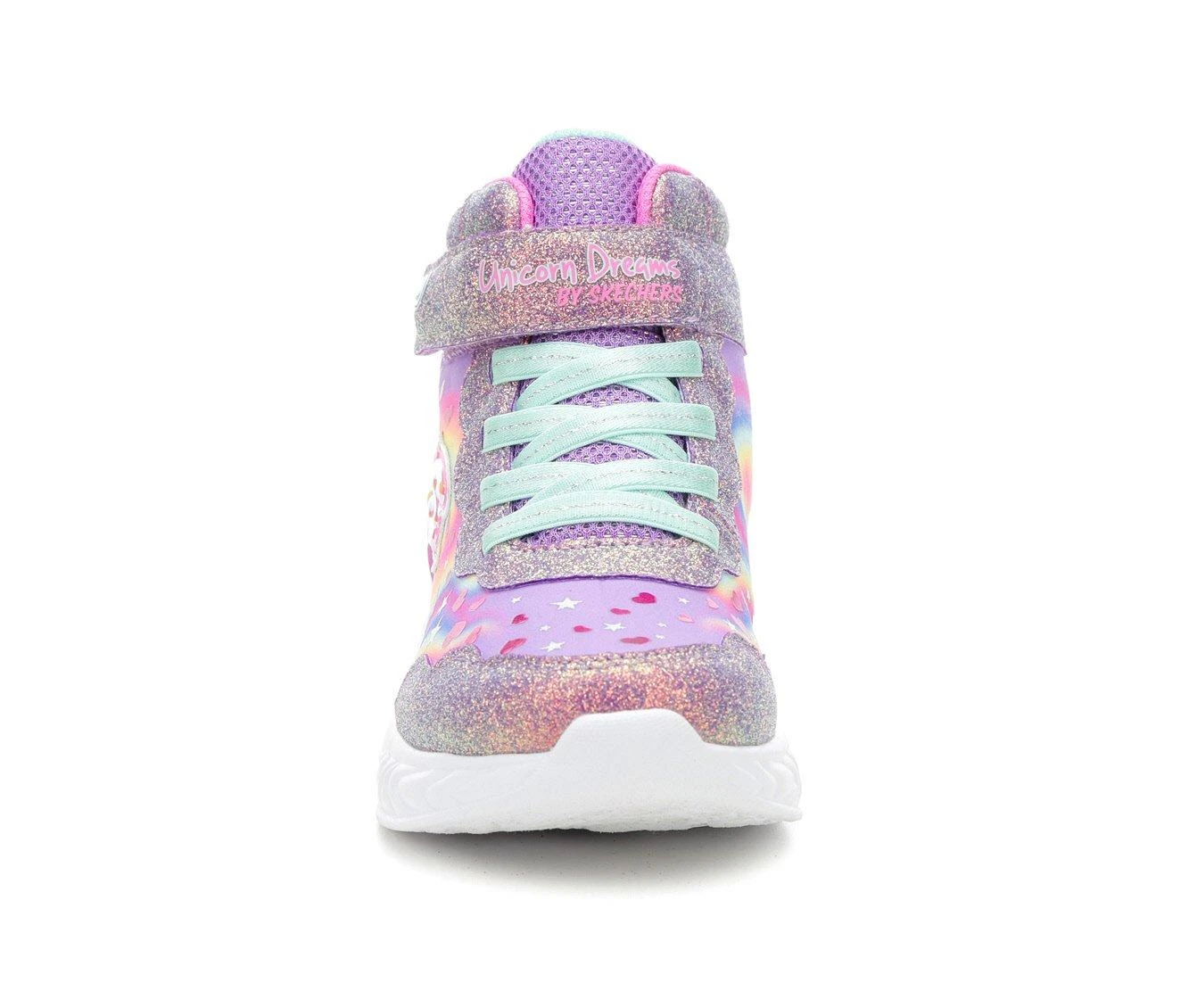 Girls' Skechers Little Kid & Big Kid Unicorn Dreams Light-Up High-Top Sneakers 5 Girls' Skechers Little Kid & Big Kid Unicorn Dreams Light-Up High-Top Sneakers - Image 5