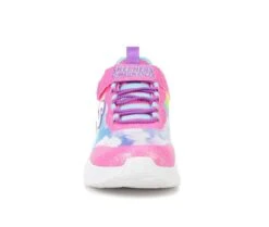Girls' Skechers Little Kid Rainbow Racer Light-Up Wedge Sneakers -Shoe Carnival Sales 4 220