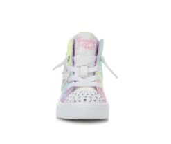 Girls' Skechers Toddler Twinkle Sparks Wing Charm Light-Up High-Top Sneakers -Shoe Carnival Sales 4 53