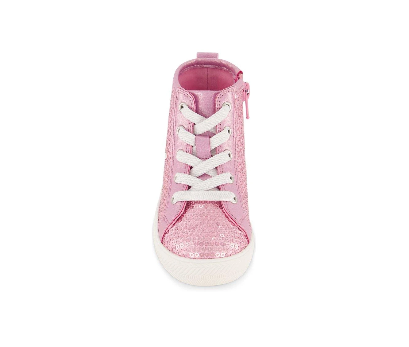 Girls' DKNY Toddler Hannah Sequin High Top Sneakers 5 Girls' DKNY Toddler Hannah Sequin High Top Sneakers - Image 5