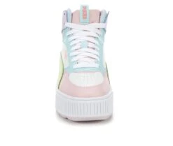 Girls' Puma Big Kid Karmen Rebelle Mid Sneakers -Shoe Carnival Sales 4 79