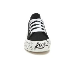 Girls' Paris Blues Little Kid & Big Kid Mavis Platform Sneakers -Shoe Carnival Sales 4 9
