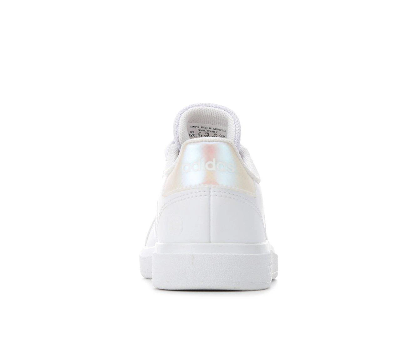 Girls' Adidas Little Kid & Big Kid Grand Court 2.0 Sustainable Sneakers 6 Girls' Adidas Little Kid & Big Kid Grand Court 2.0 Sustainable Sneakers - Image 6